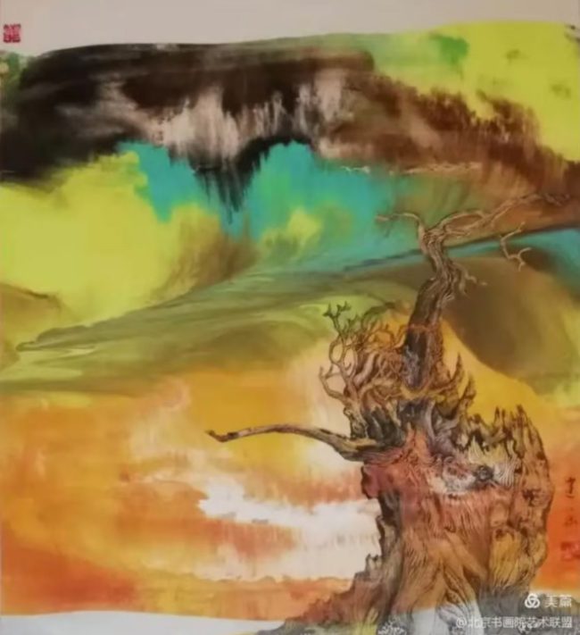 墨韵新途：康建华的艺术探索与成就